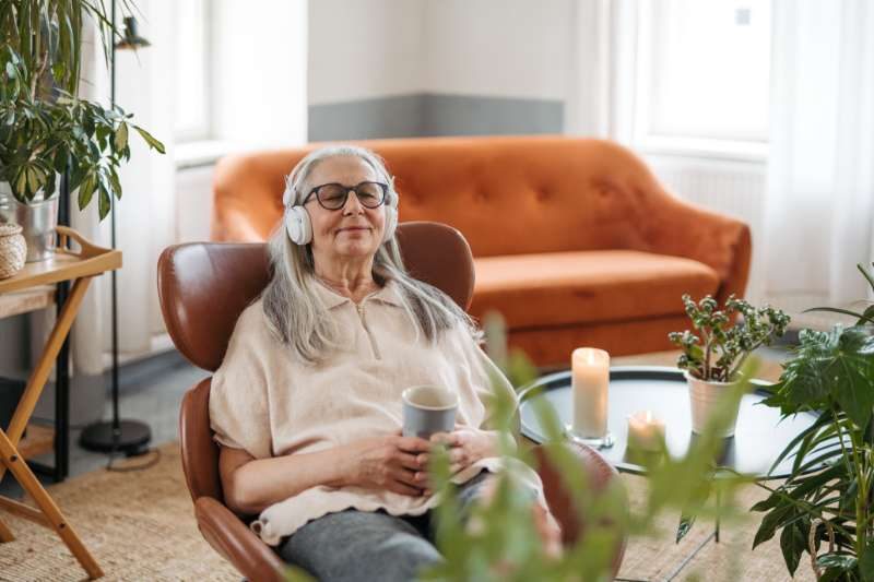 bigstock-Senior-Woman-Resting-With-Cup--473604511